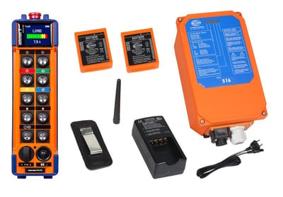 HBC-Radiomatic 516 Micron7 | 8 Hareket Çift Hız + Seçim Kablosuz Vinç Kumandası