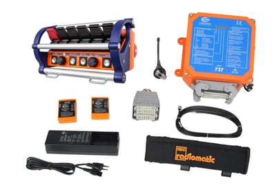HBC-Radiomatic Linus6 - 12 Hareket Oransal Kablosuz Mobil Vinç Kumandası