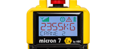 HBC-Radiomatic Micron 7 Ex | Renkli Ekranlı Ex-Proof Kablosuz Kumanda