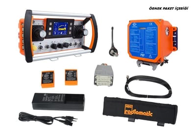 HBC-Radiomatic Spectrum D | Renkli Ekranlı Kablosuz Mobil Vinç Kumandası
