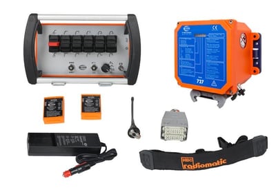 HBC-Radiomatic Spectrum2 - 12 Hareket Oransal Kablosuz Mobil Vinç Kumandası