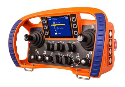 HBC-Radiomatic Technos 2 - Renkli Ekranlı Kablosuz Mobil Vinç Kumandası