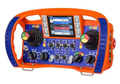 HBC-Radiomatic Technos 2 - Renkli Ekranlı Kablosuz Mobil Vinç Kumandası