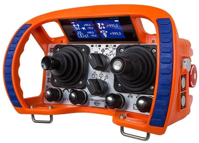HBC-Radiomatic Technos A - Renkli Ekranlı Kablosuz Mobil Vinç Kumandası