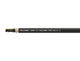 HELUKABEL 10550 JZ-600 black 2 x 0,5 mm² 