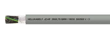 HELUKABEL  15021- JZ-HF 4G0.75 mm² grey  