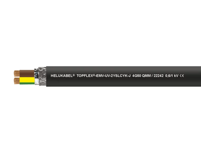 HELUKABEL 22244 TOPFLEX-EMV-UV-2YSLCYK-J 4G95 mm² – 1 kV Güç Kablosu