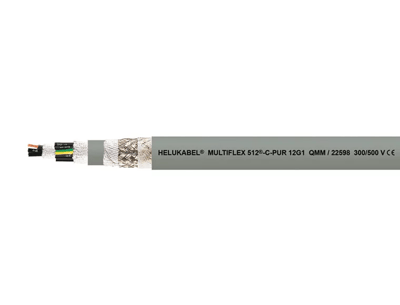 HELUKABEL 22616 MULTIFLEX 512-C-PUR grey 4 G 2.5 mm²