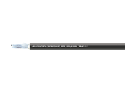HELUKABEL 25465 HELUCONTROL  ROBOFLEX 2001 black 25 G 0.5 mm²