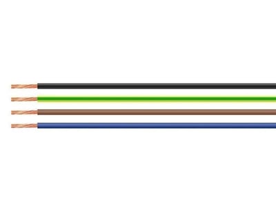 Helukabel 29091 H05V-K Yeşil 1 x 0,5 mm² Tek Damarlı Kablo