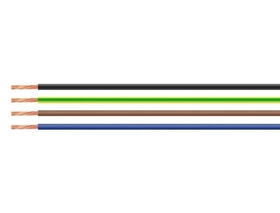 Helukabel 29089 H05V-K Sarı 1 x 0,5 mm² Tek Damarlı Kablo 100 m
