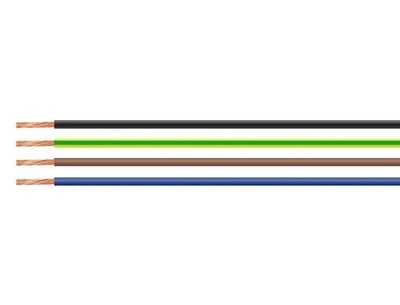 Helukabel 29094 H05V-K Turuncu 1 x 0,5 mm² Tek Damarlı Kablo 100 m