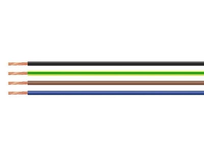 Helukabel 29088 H05V-K Mor 1 x 0,5 mm² Tek Damarlı Kablo 100 m