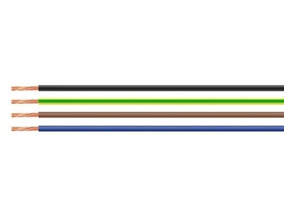 HELUKABEL 29087 H05V-K Gri 1 x 0.5 mm² Tek Damarlı Kablo 100 m