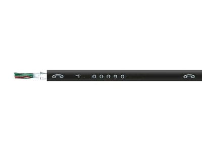 HELUKABEL 34026 A-2YF(L)2Y Bd – Siyah Çok Tellli Kontrollü Kablo 100 x 2 x 0,8 mm