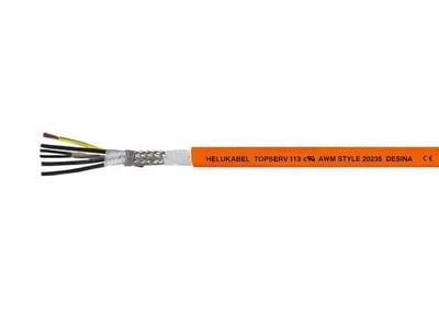 HELUKABEL 77376 TOPSERV® 113 PUR – 4G1 + (2x0,75) mm² (Turuncu)