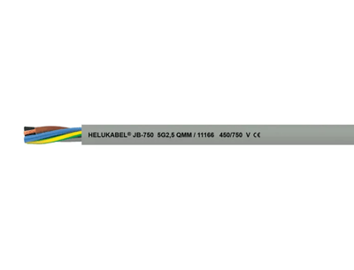 HELUKABEL11162 JB-750 gri 3 G 2,5 mm² Endüstriyel Kontrol Kablosu