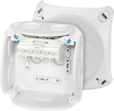 Hensel DK 0402 GZ Klemensli Kablo Bağlantı Buatı IP66 104x104x70 mm