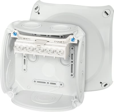 Hensel DK 0606 GZ Klemensli Kablo Bağlantı Buatı IP66 130x130x77 mm