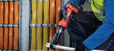 Hilti NUN 54-22 Akülü 6 Ton Kablo Sıkma ve Kesme Makinesi