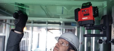 Hilti PM 30-MG Çoklu Çizgi Lazer (360° Yeşil Çizgili, Çantalı)
