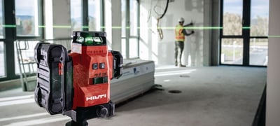 Hilti PM 50MG-22 Çoklu Çizgi Lazeri (360° Yeşil Çizgili, Çantalı)