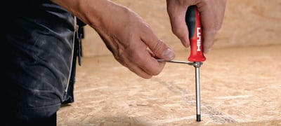 Hilti S-SD Tornavida Seti