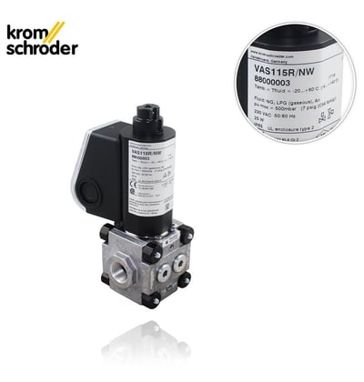 Honeywell Kromschröder VAS 115R/NW Manyetik Ventil DN15 (1/2