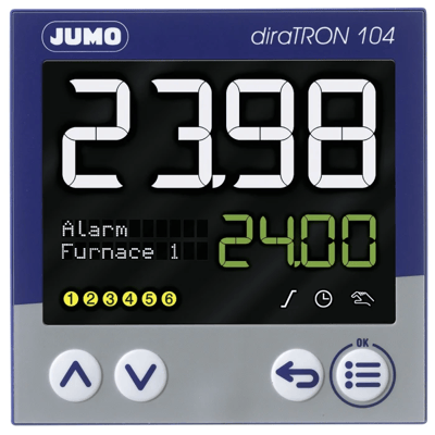 Jumo diraTRON Panel Tipi PID Sıcaklık Kontrol Cihazı-702114/8-0000-23/000