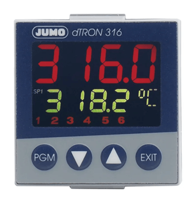 Jumo diraTRON Panel Tipi PID Sıcaklık Kontrol Cihazı-703041/181-400-23/000