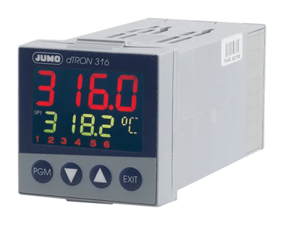 Jumo diraTRON Panel Tipi PID Sıcaklık Kontrol Cihazı-703041/181-400-23/000