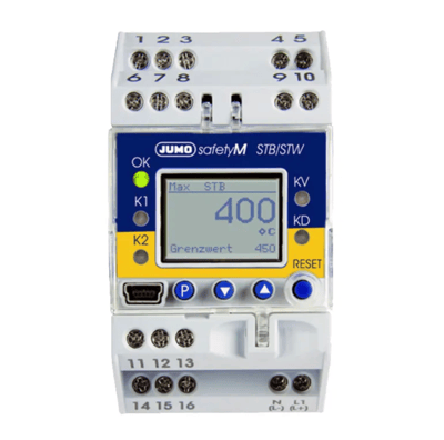 JUMO Güvenlik Sıcaklık Limitörü / Monitörü-701150/8-01-0253-1003-23/005,058