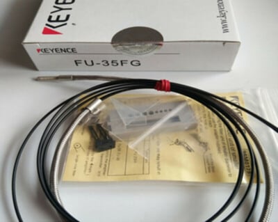 KEYENCE FS-N11P + FU-35FG Fiber Optik Sensör ve Reflektif Fiber Kablo Seti