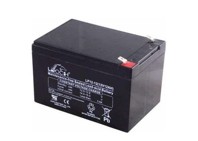 Leoch LP12-12 - 12V 12Ah Bakımsız Kuru Akü