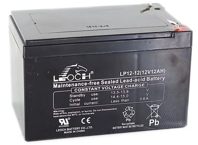 Leoch LP12-12 - 12V 12Ah Bakımsız Kuru Akü