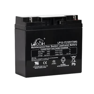 Leoch LP12-17 - 12V 17Ah Bakımsız Kuru Akü