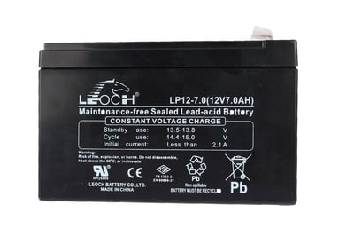 Leoch LP12-7.0 - 12V 7Ah Bakımsız Kuru Akü