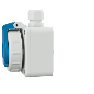 Mennekes 10863 SCHUKO® Duvar Prizi 16A 230V IP68
