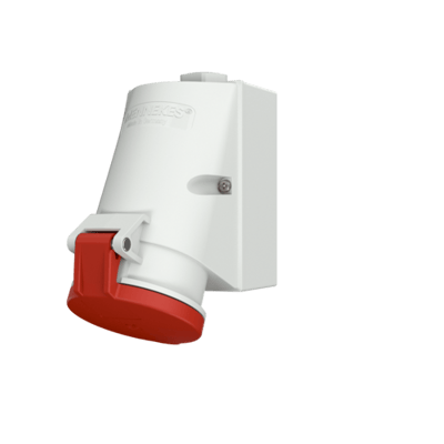 Mennekes 422 TwinCONTACT Duvar Tipi Priz 32A 400V IP44