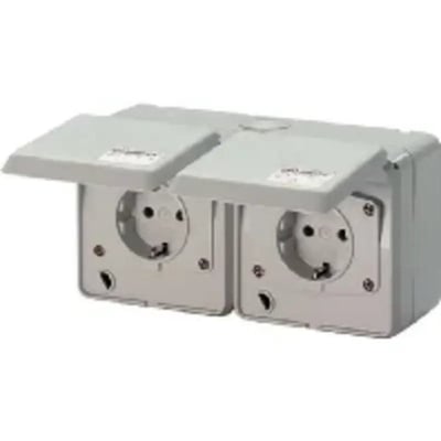 MENNEKES 4235 Cepex Duvar Tipi Çiftli Priz 16 A 230 V IP44 2P+PE