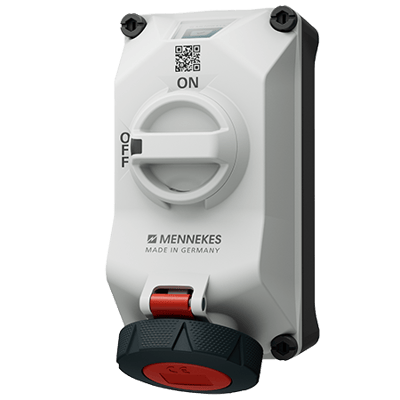 Mennekes 5612406G DUOi Duvar Prizi 16A 32A 400V IP67/IP69 Kilitli