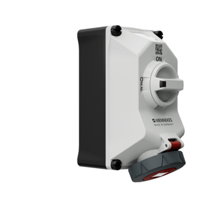 Mennekes 5612406G DUOi Duvar Prizi 16A 32A 400V IP67/IP69 Kilitli