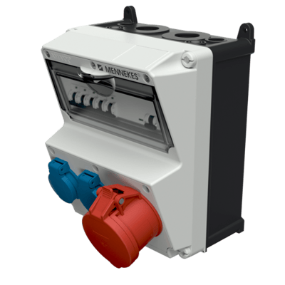 Mennekes 920015 AMAXX RCD Tip Alı Kombinasyon Ünitesi 32A 400V