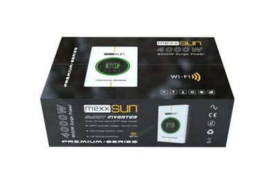MEXXSUN Tam Sinüs Akıllı İnverterler MEXX-P6kW - Premium 48V 6kW (Paralel /Wi-Fi/ Dual Output)
