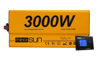 MEXXSUN Tam Sinüs UPS (Remote Ekran) 12V 3000W