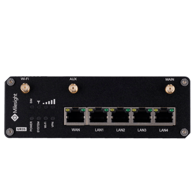 MILESIGHT MS-UR35-L04EU-W Industrial 4G WiFi Router