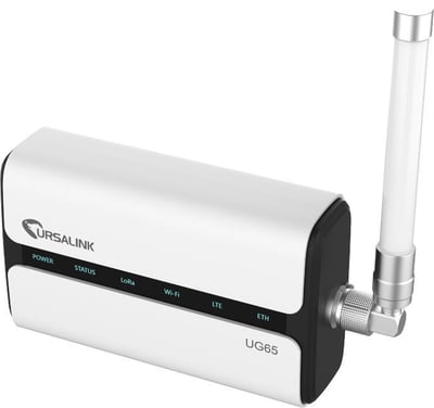 MILESIGHT UG65-L00E-868M-EA Indoor LoRaWAN Gateway With 4G(Cat4) 8 Channels 1*WAN/LAN, WiFi and Po