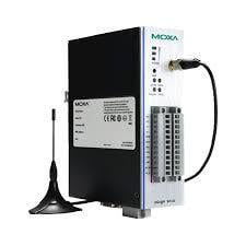 MOXA ioLogik W5340 Smart GPRS remote I/O, Click&Go, 4 AI, 8 DIO, 2 röle çıkışı