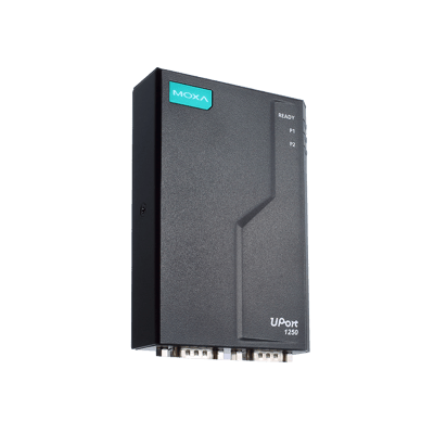 MOXA UPort 1250-G2 2 port RS-232/422/485 USB-seri dönüştürücü
