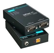 MOXA UPort 1250I-2 Port USB-to-Serial Hub, EU Plug, RS-232/422/485, w/ Isolation